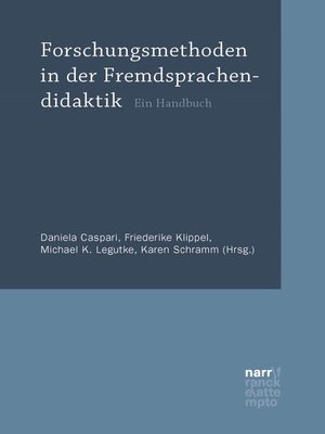 cover image of Forschungsmethoden in der Fremdsprachendidaktik